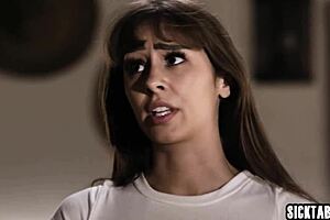 protective stepbro helped his big ass stepsis tommy king in trouble