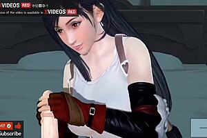 Uncensored Japanese Hentai Anime Tifa Blowjob And Creampie Asmr!