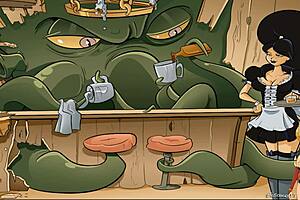 harley quinn trainer, wanna see uncensored action in part 3? tell me what you think about this anime clip!