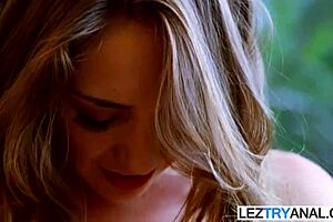 Chubby milf seduces her hot stepdaughter with lesbian fun