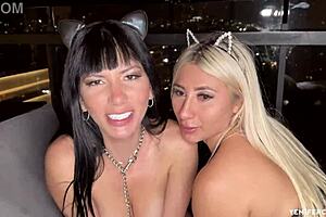 halloween threesome filled with intense emotions