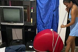 Stepfather Abuses Girl During Cleaning