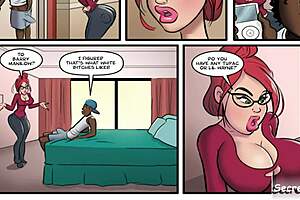 Like another big black cock threesome: College students and their teacher