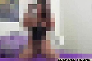 Desperate Latina Wife Dominates Old Cuckold for Hard Cock Action in Wild Femdom Scene!