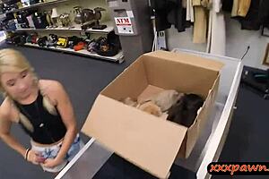 Hot blonde slut gets screwed to pay vet bills