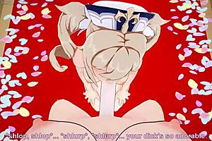 Genshin Impact Barbara Gets a Naughty Special Gift