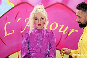 Pornstar's Shaved Pussy Licked to Sensual Climax Close-Up