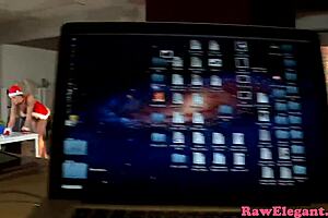 christmas babe assfucked by bbc