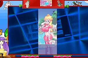 Princess Peach's Quick Date Turns Into Hot Anal Fuck