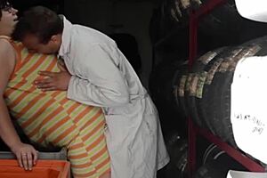 Hey, Claudia Marie is fucking between those tires like crazy