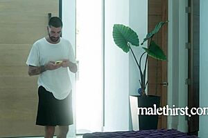 Stressful Cinema Blowjob Makes Gay Virgin Lose Virginity Bareback