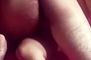 after a walk, enjoyed my neighbor's company