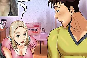 my aunt stars in chapter 8 of erotic anime