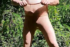 Gay Solo Pissing Himself in Self-Inflicted Mess