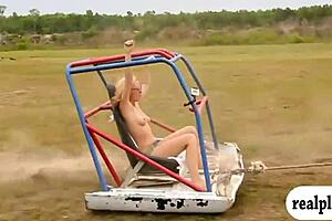 Swingers are involved in outdoor oral sex available in a pool