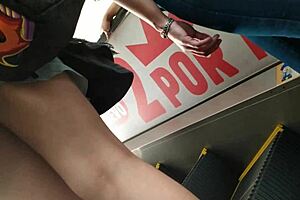 Under the skirt of a young Colombian prostitute