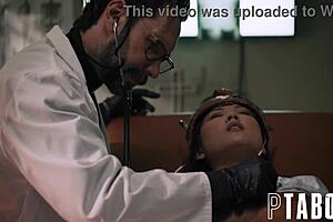 Petite Teen Lulu Chu Sucks Damon Dice's Cock in Feed Me Ep 2