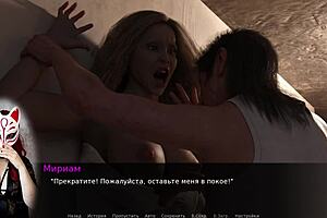 russian blonde milf in cosplay costume