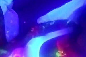 Husband and Wife Show Off on Wedding Day for Voyeurs