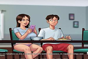 Frisson sexuel : Cheerleader dans une version animation