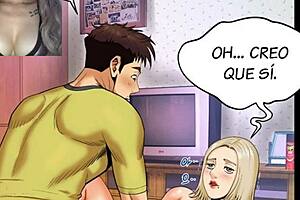 my aunt stars in chapter 8 of erotic anime