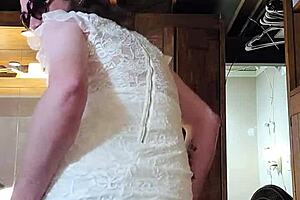 sexy shemale with big tits models panties for you