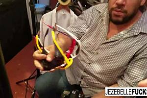 Watch Jezebelle and Leya in lesbian sex?