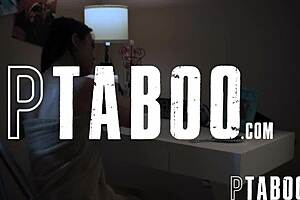 Petite Teen Lulu Chu Sucks Damon Dice's Cock in Feed Me Ep 2