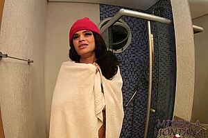 I was caught taking my bath in the shower