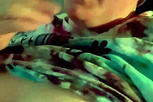 Wife talks dirty while smoking a cigarette.