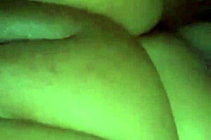 Teen explores messy shaved pussy