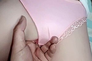 I'm touching my girlfriend's private parts so she can orgasm.