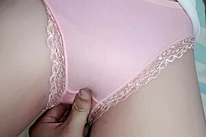 I'm touching my girlfriend's private parts so she can orgasm.