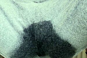 Jessica's Hairless Pussy Gets Wet in Solo Fetish Play