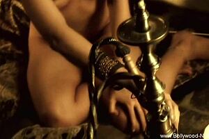 loving and romantic ritual from the orient with playful fun and softcore teasing