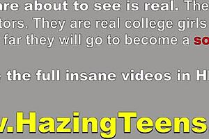 Pretty college teens feast on pussy at party