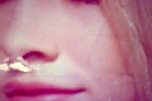 Blonde Woman At Casual Gathering With Friends