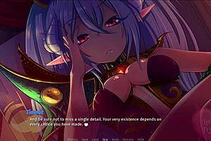 i'm lucy with small tits in big ass lesbian anime hentai game