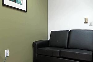 carrie b goes through casting interview with blonde charm