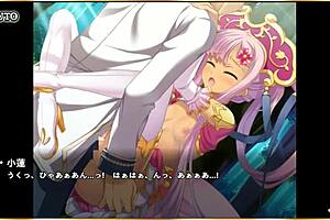 Sun Shangxiang awakens in erotic hentai scene! Intense action in anime.