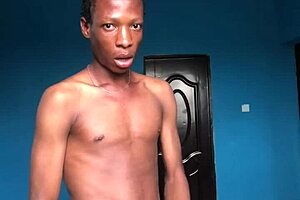 Horny twink craves ebony monster cock.