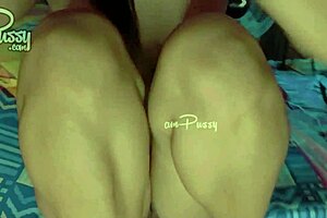 fingers carrot vibrator in homemade close-up