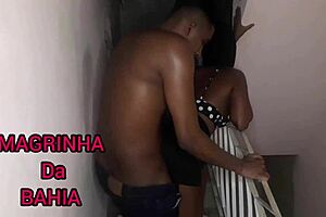 Homosexuality in developing world: young gay prostitute enjoying outdoor anal and oral sex