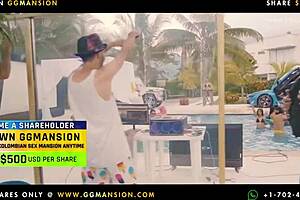 Latina Brunette Lesbians Squirting In Fine Hot Lingerie