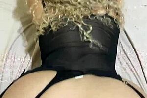 curly blonde twerks and fucks until deep creampie 😍