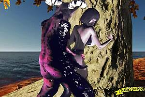 Demons Pound Big Ass Hard