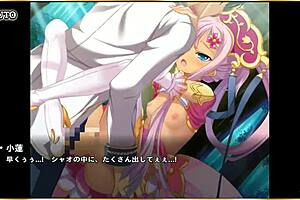 Sun Shangxiang awakens in erotic hentai scene! Intense action in anime.