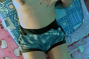 fingers carrot vibrator in homemade close-up