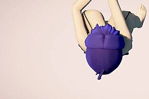 Bikini Girl Shakes Big Tits and Ass in Hot 3D Anime Dance