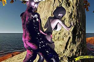 Demons Pound Big Ass Hard